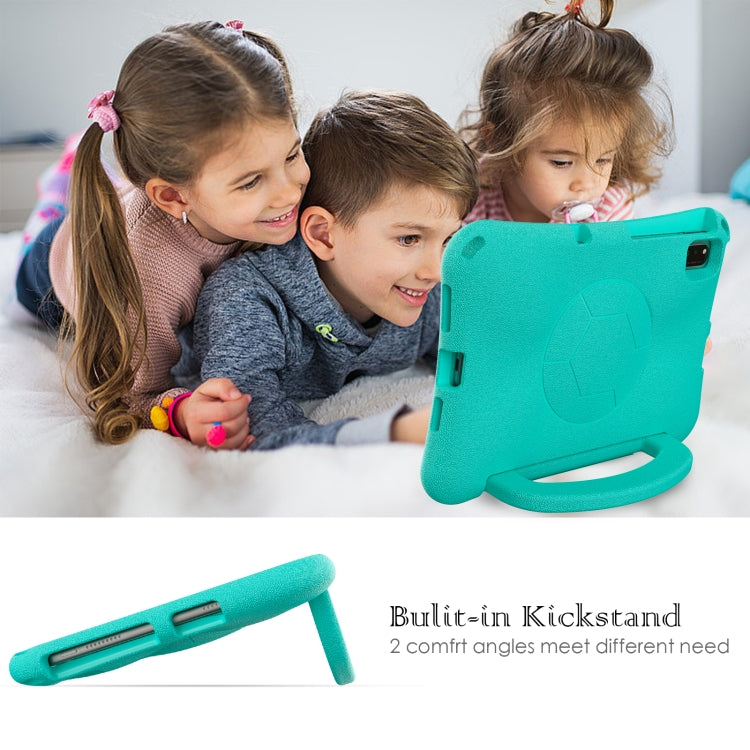 For Honor Pad V7 10.4 2024 Handle Football Shaped EVA Shockproof Tablet Case(Mint  Green) - Honor by PMC TechLife | Online Shopping South Africa | PMC TechLife | Buy Now Pay Later Mobicred