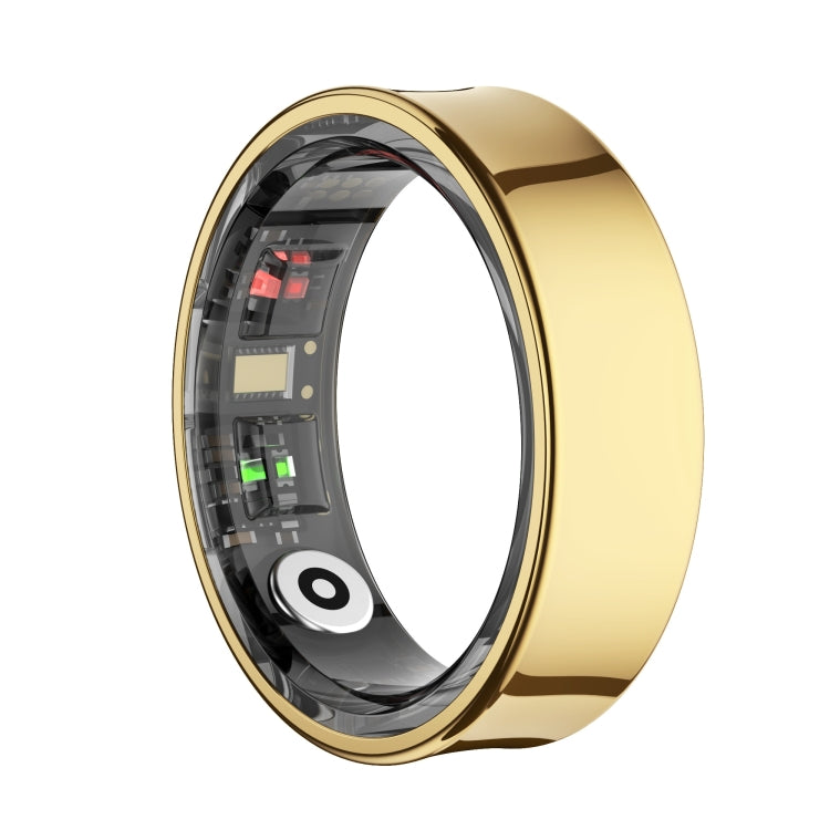 R09 SIZE 11 Smart Ring, Support Heart Rate / Blood Oxygen / Sleep Monitoring / Multiple Sports Modes(Gold) - free shipping - PMC TechLife - Order now!