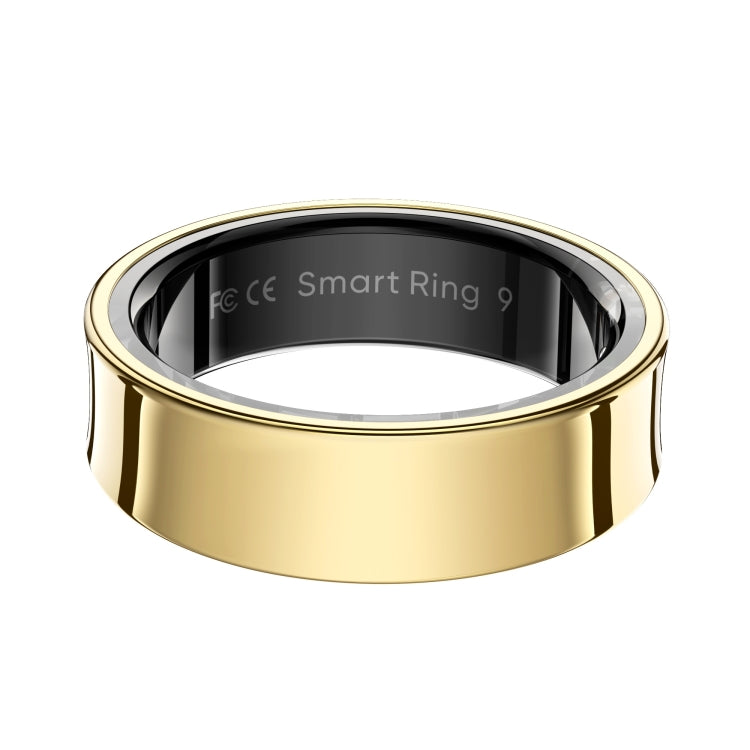 R09 SIZE 12 Smart Ring, Support Heart Rate / Blood Oxygen / Sleep Monitoring / Multiple Sports Modes(Gold) - free shipping - PMC TechLife - Order now!
