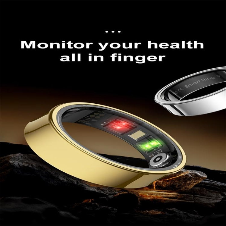R09 SIZE 13 Smart Ring, Support Heart Rate / Blood Oxygen / Sleep Monitoring / Multiple Sports Modes(Silver) - Smart Rings / Smart Telephones by PMC TechLife | Online Shopping South Africa | PMC TechLife | Buy Now Pay Later Mobicred