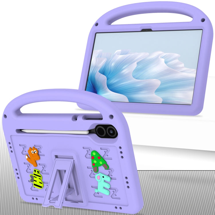 For Honor Pad X8 Pro 11.5 Cartoon Sparrow EVA Shockproof Tablet Case(Taro Purple) - Honor by PMC TechLife | Online Shopping South Africa | PMC TechLife | Buy Now Pay Later Mobicred