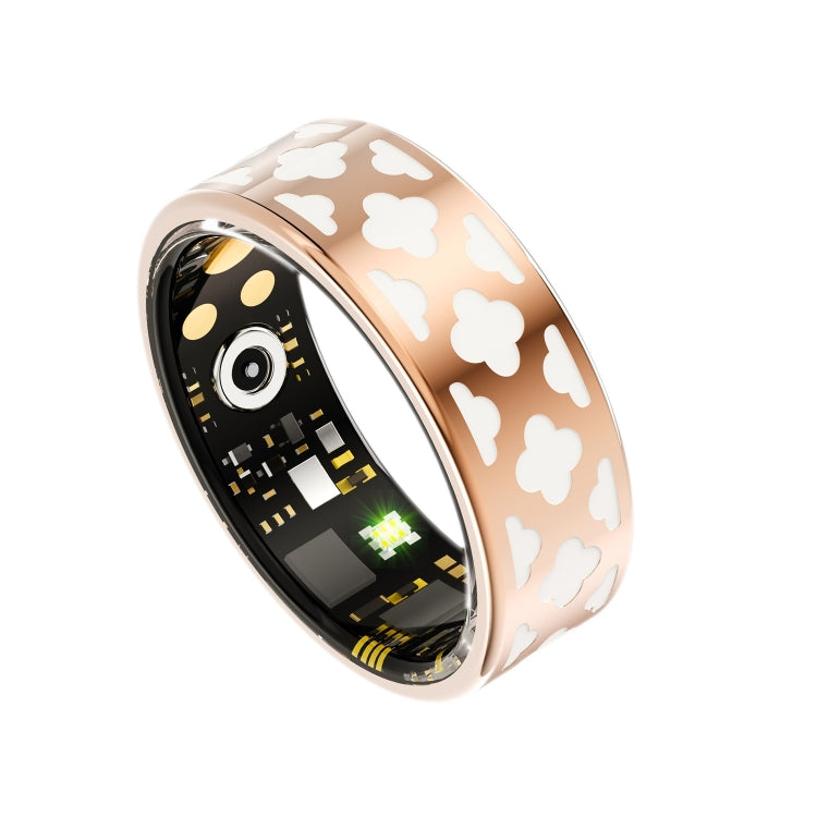 R10M SIZE 7 Smart Ring, Support Heart Rate / Blood Oxygen / Sleep Monitoring / Multiple Sports Modes(Rose Gold) - free shipping - PMC TechLife - Order now!