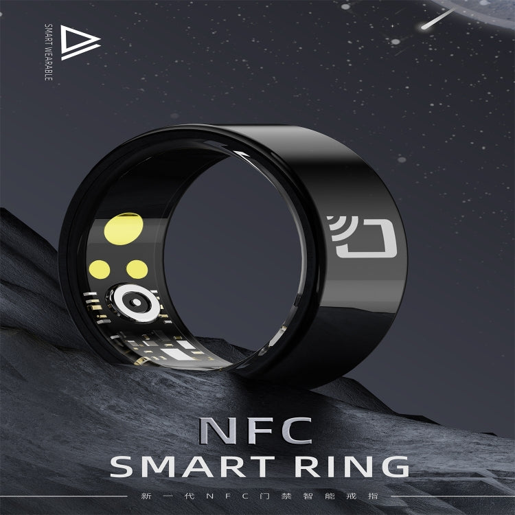 R20 SIZE 8 Smart Ring, Support Heart Rate / Blood Oxygen / Sleep Monitoring / Multiple Sports Modes(Black) - Smart Rings / Smart Telephones by PMC TechLife | Online Shopping South Africa | PMC TechLife | Buy Now Pay Later Mobicred