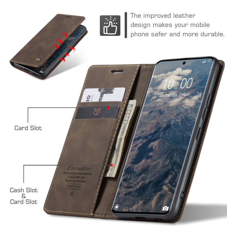 For Redmi Note 14 Pro 5G CaseMe 013 Multifunctional Horizontal Flip Leather Phone Case(Coffee) - Note 14 Pro Cases by CaseMe | Online Shopping South Africa | PMC Jewellery | Buy Now Pay Later Mobicred