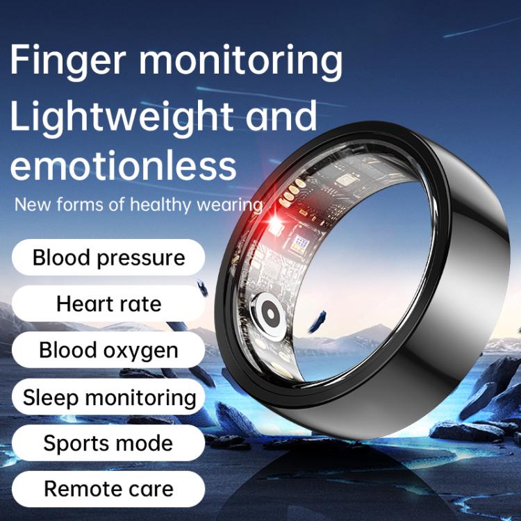 R1000 SIZE 7 Smart Ring, Support Heart Rate / Blood Oxygen / Sleep / Multiple Sports Modes(White) - free shipping - PMC TechLife - Order now!