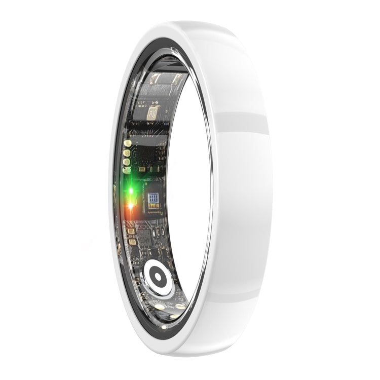R1000 SIZE 9 Smart Ring, Support Heart Rate / Blood Oxygen / Sleep / Multiple Sports Modes(White) - free shipping - PMC TechLife - Order now!