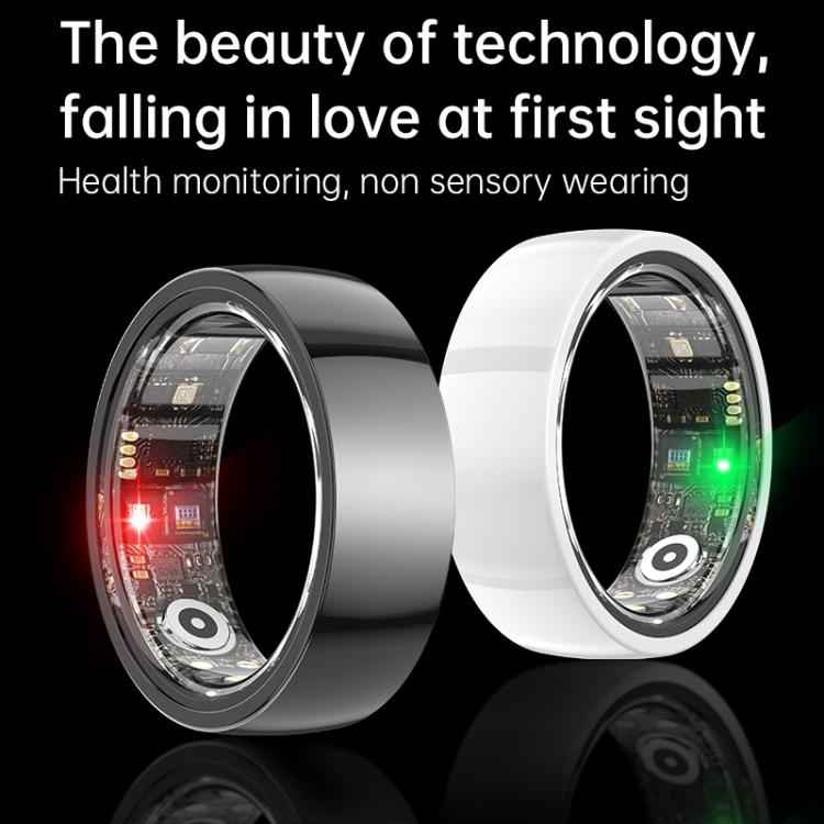 R1000 SIZE 11 Smart Ring, Support Heart Rate / Blood Oxygen / Sleep / Multiple Sports Modes(White) - free shipping - PMC TechLife - Order now!