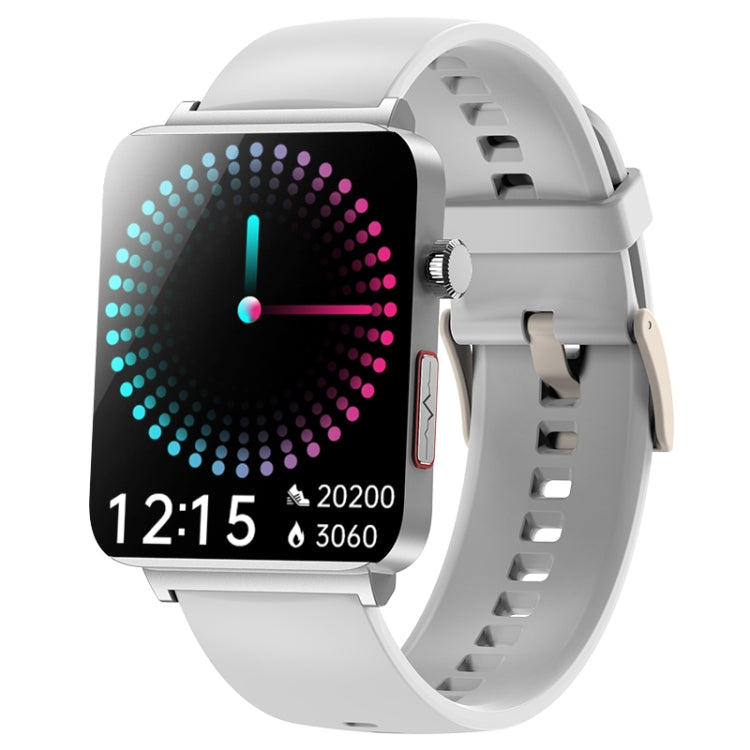 KS03 Pro 1.96 inch Color Screen Smart Watch, Support Bluetooth Call / Health Monitoring(Silver White) - Smart Watches by PMC TechLife | Online Shopping South Africa | PMC TechLife | Buy Now Pay Later Mobicred