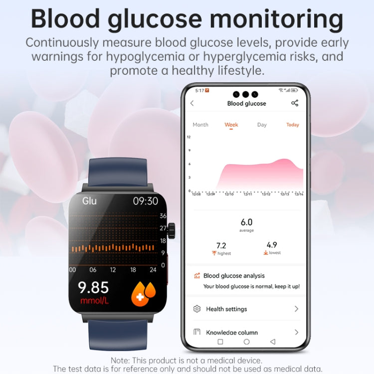 KS03 Pro 1.96 inch Color Screen Smart Watch, Support Bluetooth Call / Health Monitoring(Silver White) - Smart Watches by PMC TechLife | Online Shopping South Africa | PMC TechLife | Buy Now Pay Later Mobicred