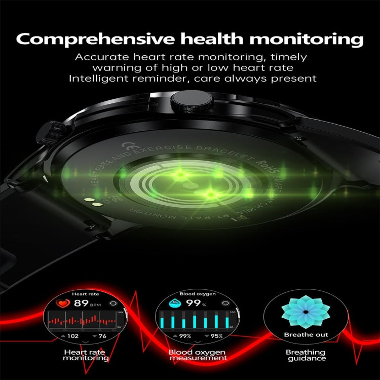 EX100 1.95 inch Color Screen Smart Watch, Support Bluetooth Call / Health Monitoring(Black) - Smart Watches by PMC TechLife | Online Shopping South Africa | PMC TechLife | Buy Now Pay Later Mobicred