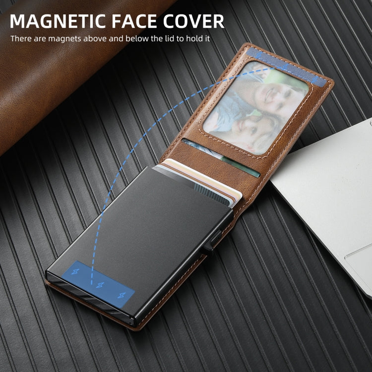 For Google Pixel 9 Pro XL Suteni H19 Oil Wax 2-in-1 MagSafe Removable Card Box Back Phone Case(Brown) - free shipping - PMC TechLife - Order now!