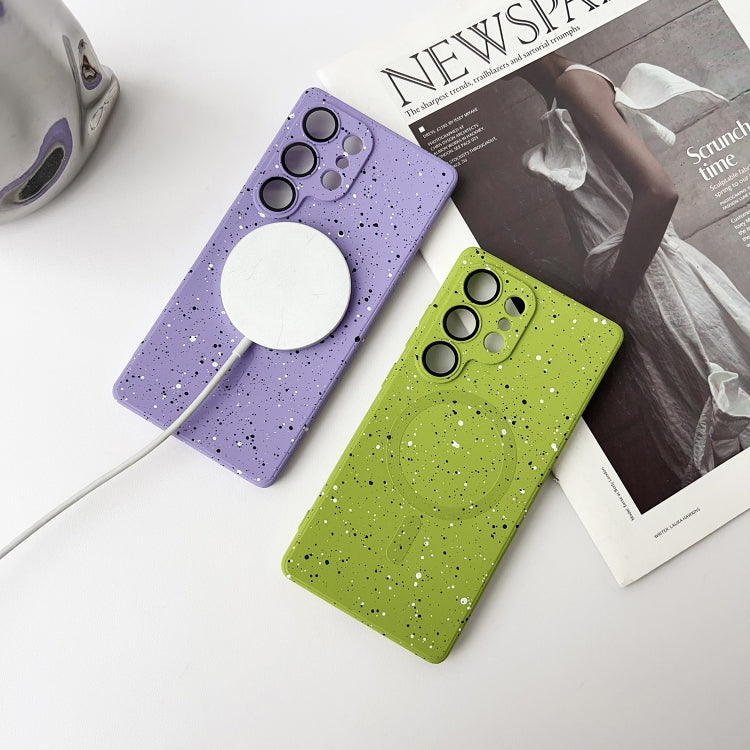 For Samsung Galaxy S25 Ultra 5G Starry Sky TPU Shockproof MagSafe Phone Case(Dark Blue) - Galaxy S25 Ultra 5G Cases by PMC Jewellery | Online Shopping South Africa | PMC Jewellery | Buy Now Pay Later Mobicred