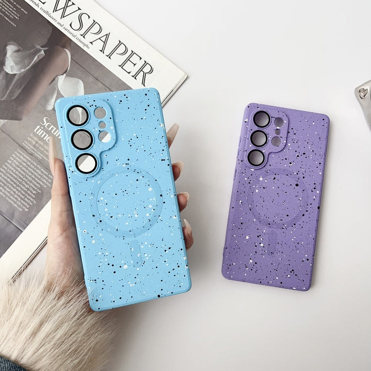 For Samsung Galaxy S25 Ultra 5G Starry Sky TPU Shockproof MagSafe Phone Case(Sierra Blue) - Galaxy S25 Ultra 5G Cases by PMC Jewellery | Online Shopping South Africa | PMC Jewellery | Buy Now Pay Later Mobicred