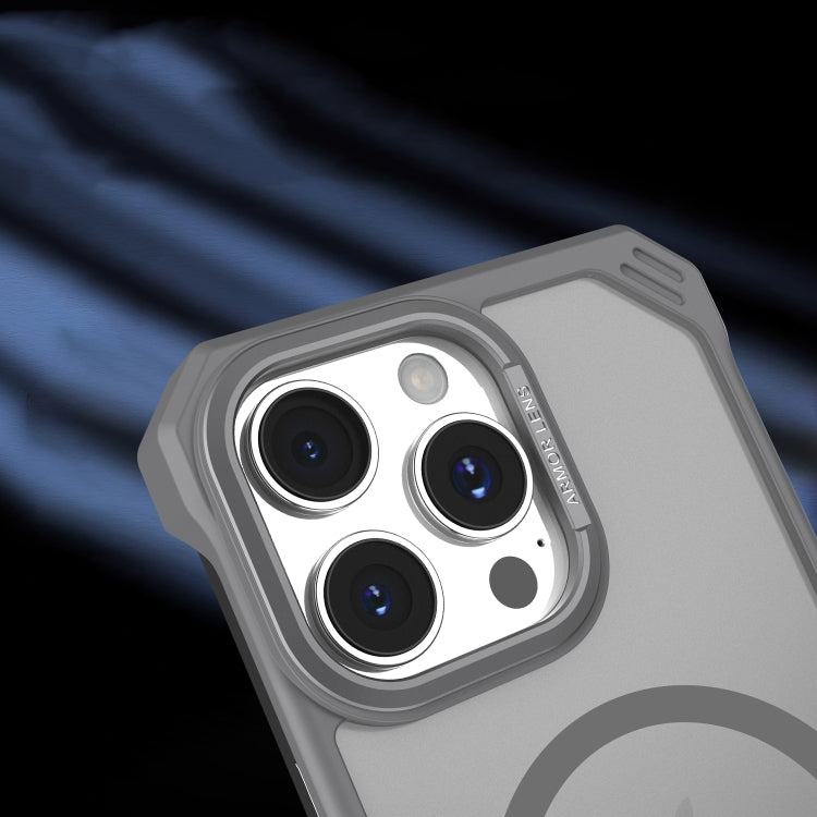 For iPhone 15 Pro Max Starshield Frameless MagSafe PC Phone Case(Grey) - iPhone 15 Pro Max Cases by PMc TechLife | Online Shopping South Africa | PMc TechLife | Buy Now Pay Later Mobicred