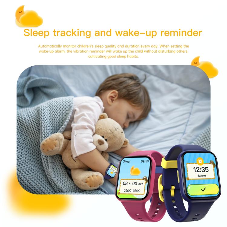 Wish 6 1.69 inch TFT Color Screen IP68 Waterproof Children Companion Smart Watch(Pink) - Smart Watches by PMC TechLife | Online Shopping South Africa | PMC TechLife | Buy Now Pay Later Mobicred