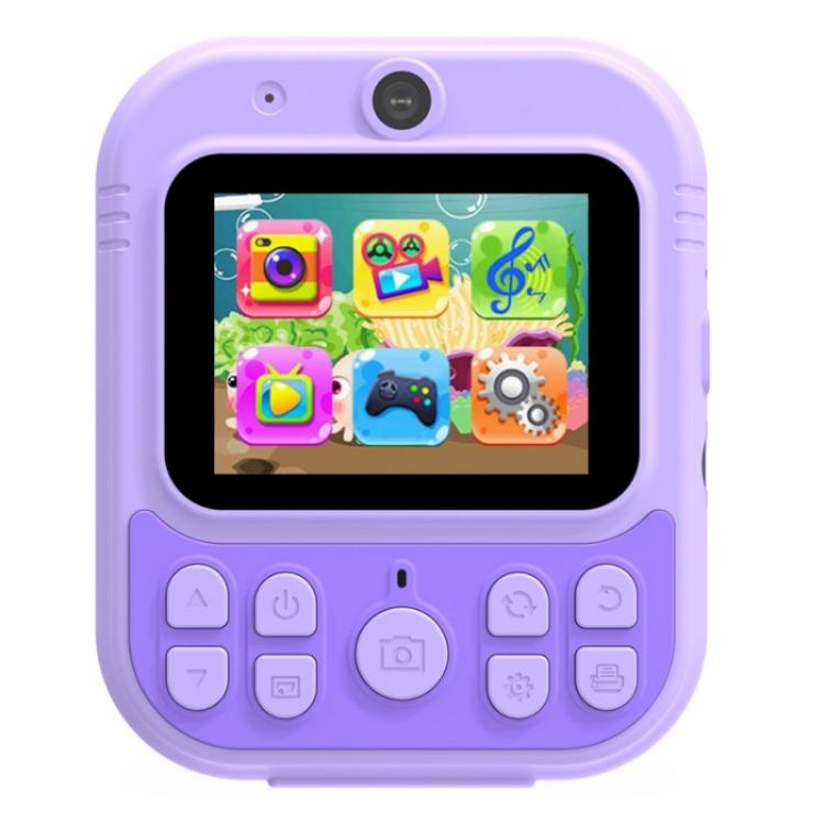 E8 2.4 Inch Screen Photo Printing Video Recorder Multifunctional Kids Dual Lens Camera(Blue) - Children Cameras by PMC TechLife | Online Shopping South Africa | PMC TechLife | Buy Now Pay Later Mobicred