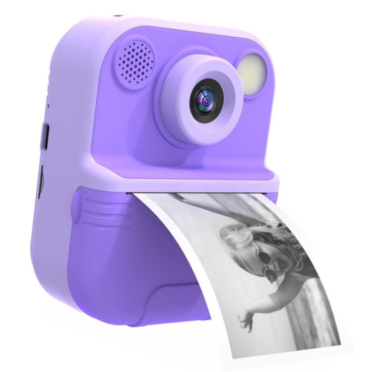 E8 2.4 Inch Screen Photo Printing Video Recorder Multifunctional Kids Dual Lens Camera(Purple) - free shipping - PMC TechLife - Order now!
