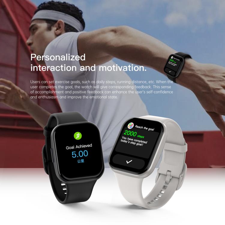 Q23 Pro 1.83 inch Color Screen IP68 Waterproof Bluetooth Call Smart Watch, Support Health Monitoring(White) - Smart Watches by PMC TechLife | Online Shopping South Africa | PMC TechLife | Buy Now Pay Later Mobicred