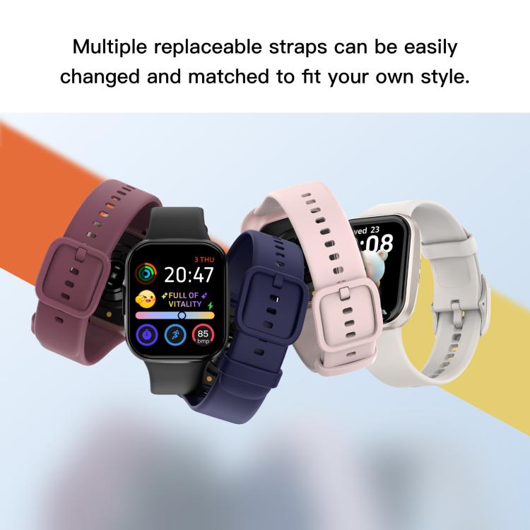 Q23 Pro 1.83 inch Color Screen IP68 Waterproof Bluetooth Call Smart Watch, Support Health Monitoring(Black) - Smart Watches by PMC TechLife | Online Shopping South Africa | PMC TechLife | Buy Now Pay Later Mobicred