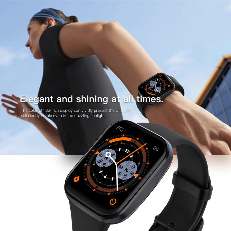 Q23 Pro 1.83 inch Color Screen IP68 Waterproof Bluetooth Call Smart Watch, Support Health Monitoring(Wine Red) - Smart Watches by PMC TechLife | Online Shopping South Africa | PMC TechLife | Buy Now Pay Later Mobicred