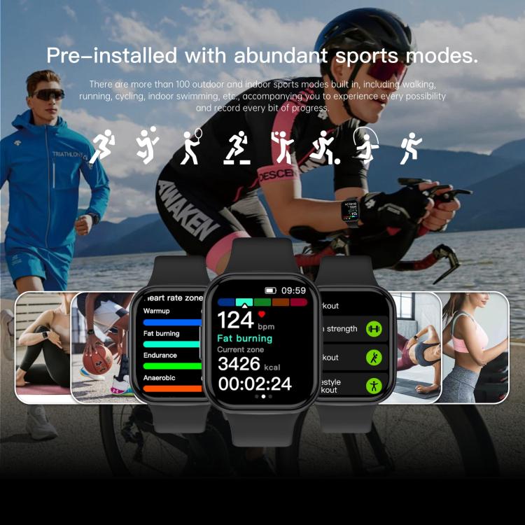 Q23 Pro 1.83 inch Color Screen IP68 Waterproof Bluetooth Call Smart Watch, Support Health Monitoring(White) - Smart Watches by PMC TechLife | Online Shopping South Africa | PMC TechLife | Buy Now Pay Later Mobicred