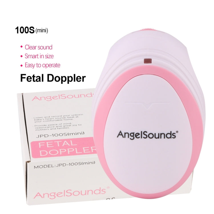 JPD-100S Mini Household Fetal Doppler Prenatal Pocket Baby Ultrasound Detector Angel Sound Heartbeat Pregnant Doppler Monitor(Pink) - free shipping - PMC TechLife - Order now!