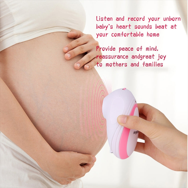 JPD-100S Mini Household Fetal Doppler Prenatal Pocket Baby Ultrasound Detector Angel Sound Heartbeat Pregnant Doppler Monitor(Pink) - free shipping - PMC TechLife - Order now!
