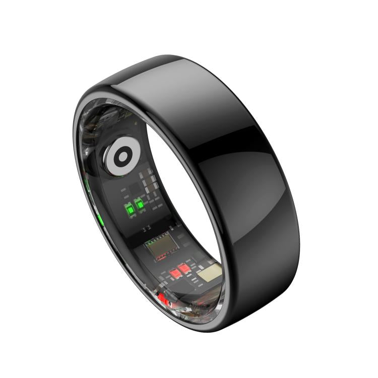 R08 SIZE 9 Smart Ring, Support Heart Rate / Blood Oxygen / Sleep / Multiple Sports Modes(Black) - free shipping - PMC TechLife - Order now!