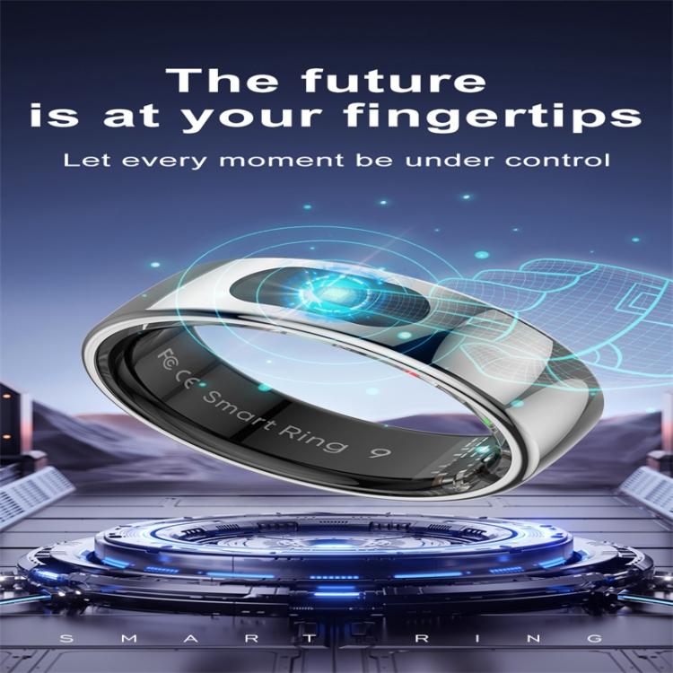 R08 SIZE 10 Smart Ring, Support Heart Rate / Blood Oxygen / Sleep / Multiple Sports Modes(Black) - free shipping - PMC TechLife - Order now!