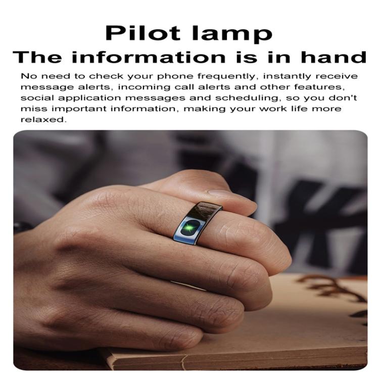 R08 SIZE 10 Smart Ring, Support Heart Rate / Blood Oxygen / Sleep / Multiple Sports Modes(Black) - free shipping - PMC TechLife - Order now!