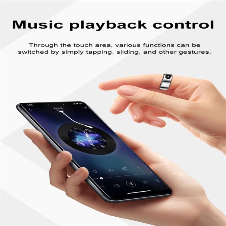 R08 SIZE 10 Smart Ring, Support Heart Rate / Blood Oxygen / Sleep / Multiple Sports Modes(Black) - free shipping - PMC TechLife - Order now!
