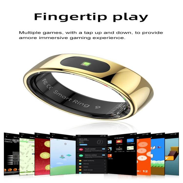 R08 SIZE 10 Smart Ring, Support Heart Rate / Blood Oxygen / Sleep / Multiple Sports Modes(Black) - free shipping - PMC TechLife - Order now!