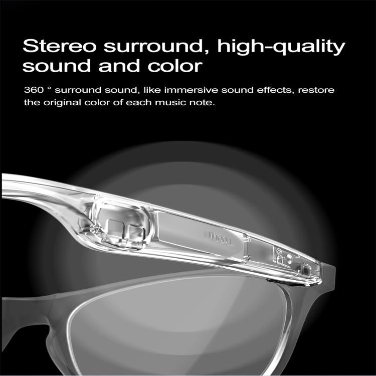 W100 Smart Glasses, Support AI Conversation / AI Intelligent Translation / Bluetooth Call(Black) - free shipping - PMC TechLife - Order now!