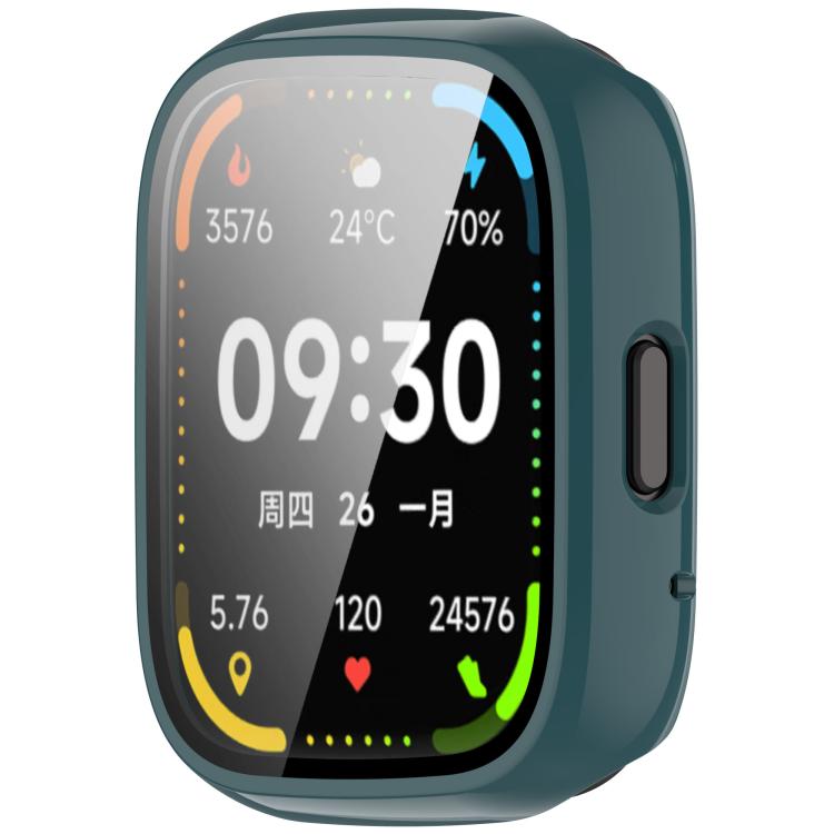 For Lexin Watch 3 Tempered Film Integrated PC Watch Protective Case(Pine Green) - Watch Case by PMC TechLife | Online Shopping South Africa | PMC TechLife | Buy Now Pay Later Mobicred