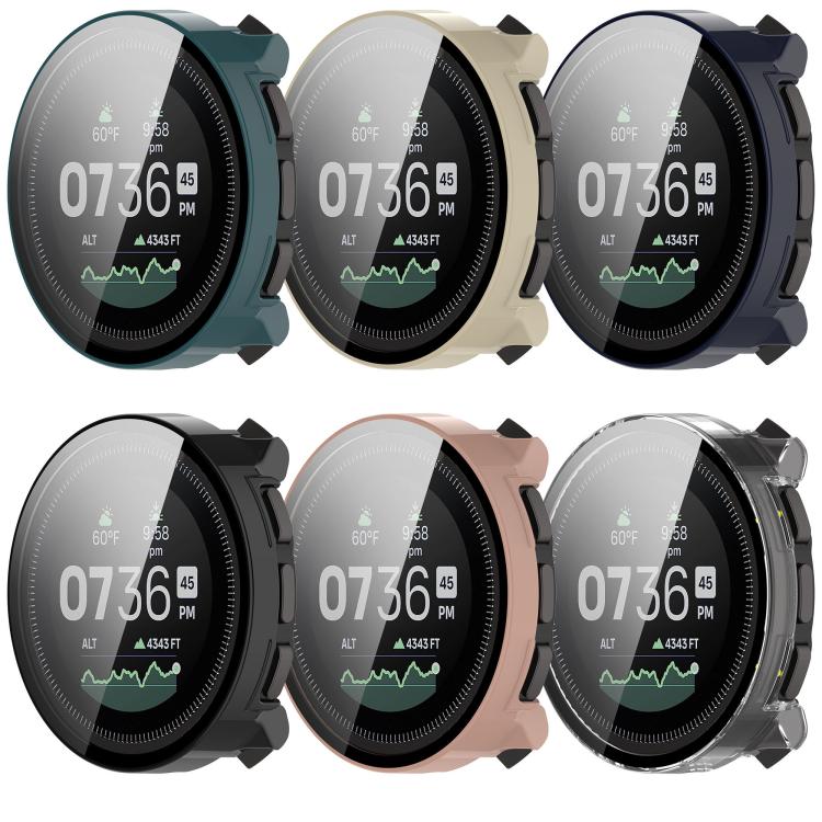 For Suunto Vertical Tempered Film Integrated PC Watch Protective Case(Pine Green) - Watch Case by PMC TechLife | Online Shopping South Africa | PMC TechLife | Buy Now Pay Later Mobicred