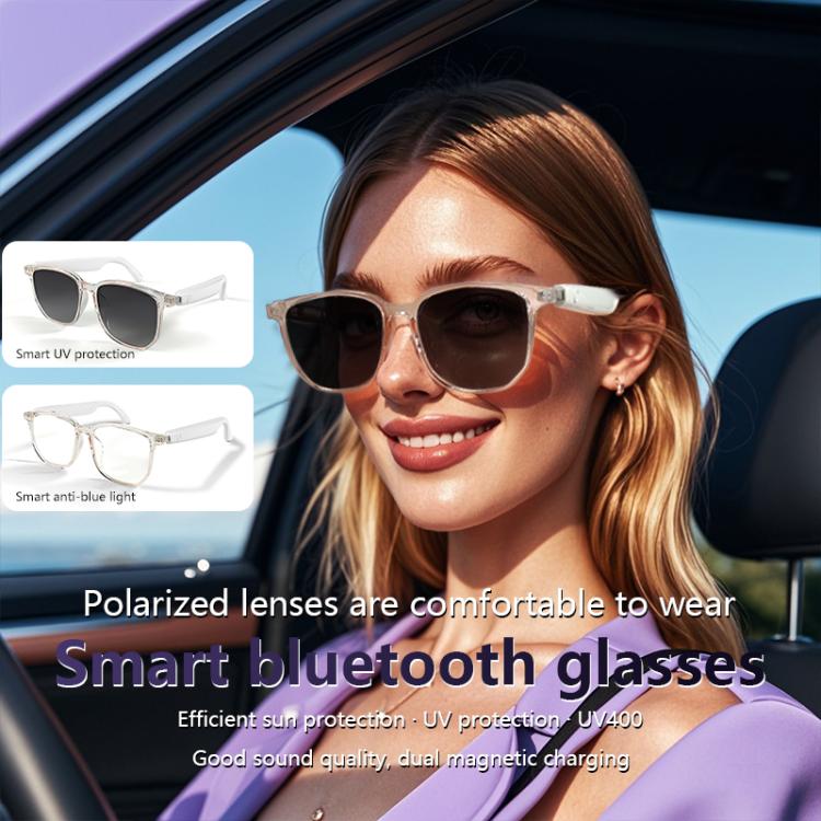 GS03 Smart Glasses, Support AI Smart Chip / Outdoor Sports / Bluetooth Call / Remote Control Photography(White) - free shipping - PMC TechLife - Order now!