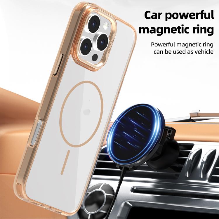 For iPhone 16e Star Shield Thin Circle MagSafe Phone Case(Light Blue) - iPhone 16e Cases by PMC TechLife | Online Shopping South Africa | PMC TechLife | Buy Now Pay Later Mobicred
