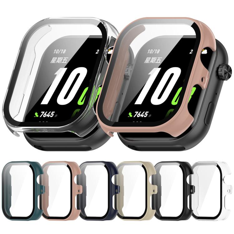 For Honor ROSSINI 2i Tempered Film Integrated PC Watch Protective Case(Pine Green) - Watch Cases by PMC TechLife | Online Shopping South Africa | PMC TechLife | Buy Now Pay Later Mobicred