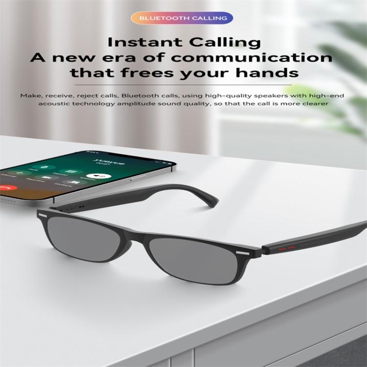 D13 Smart Glasses, Support Bluetooth Call / Bluetooth Music / Remote Control Photo(Black) - free shipping - PMC TechLife - Order now!
