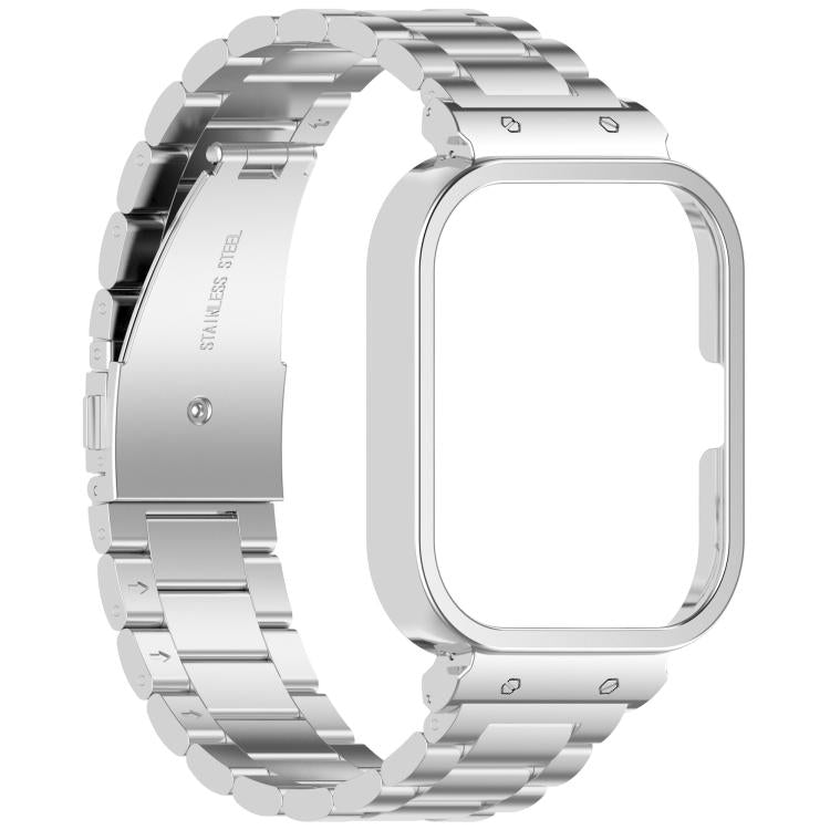 For vivo Watch GT Watch Frame Integrated Three Beads Stainless Steel Watch Band(Silver) - free shipping - PMC TechLife - Order now!