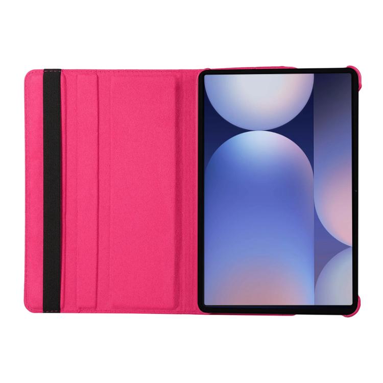 For Samsung Galaxy Tab S10 FE / S9 FE / S9 ENKAY 360 Degree Rotation Litchi Leather Smart Tablet Case(Rose Red) - free shipping - PMc TechLife - Order now!