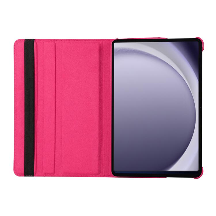 For Samsung Galaxy Tab A9+ 11.0 ENKAY 360 Degree Rotation Litchi Leather Smart Tablet Case(Dark Blue) - free shipping - PMc TechLife - Order now!