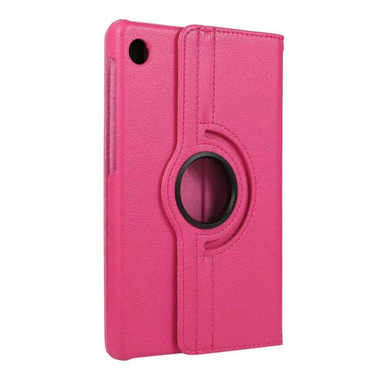 For Samsung Galaxy Tab A9 8.7 ENKAY 360 Degree Rotation Litchi Leather Smart Tablet Case(Black) - free shipping - PMc TechLife - Order now!