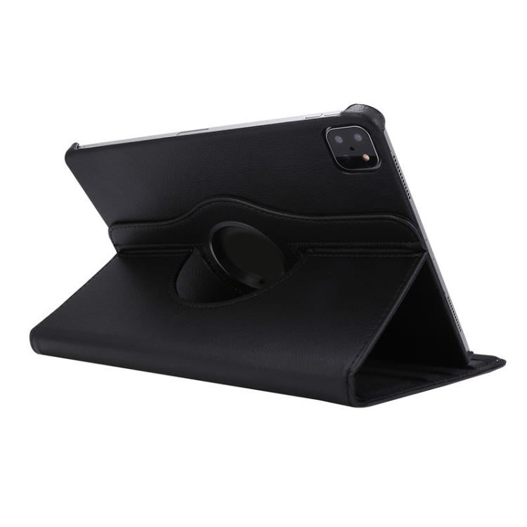 For iPad Air 11 2025 / 2024 / Air 10.9 2022 ENKAY 360 Degree Rotation Litchi Leather Smart Tablet Case(Black) - free shipping - PMc TechLife - Order now!