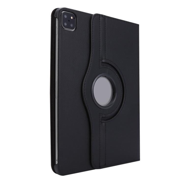 For iPad Air 11 2025 / 2024 / Air 10.9 2022 ENKAY 360 Degree Rotation Litchi Leather Smart Tablet Case(White) - free shipping - PMc TechLife - Order now!