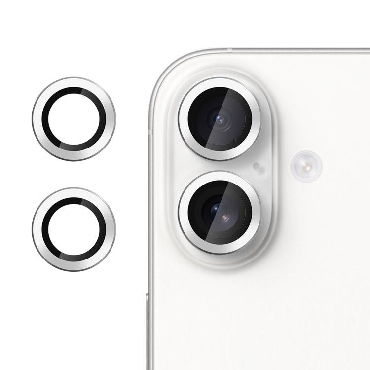 For iPhone 17 Kalebol No Flicker Ultra-Thin Individual Camera Lens Tempered Glass Film(Silver) - iPhone 17 Tempered Glass by Kalebol | Online Shopping South Africa | PMC TechLife | Buy Now Pay Later Mobicred
