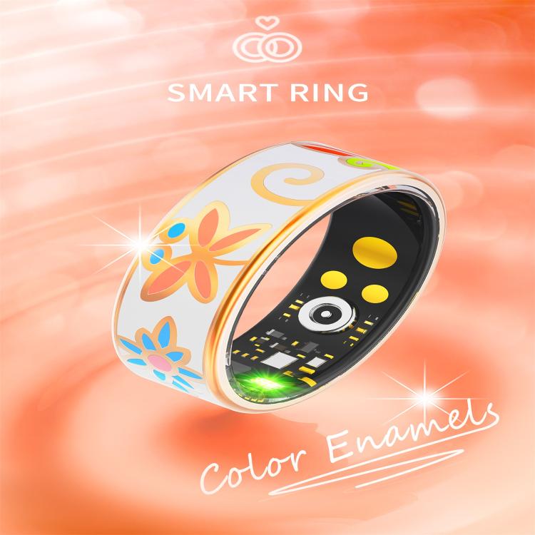 R18 SIZE 7 Smart Ring, Support Heart Rate / Blood Oxygen / Sleep / Care For Faimilies(Rose Gold) - free shipping - PMC TechLife - Order now!