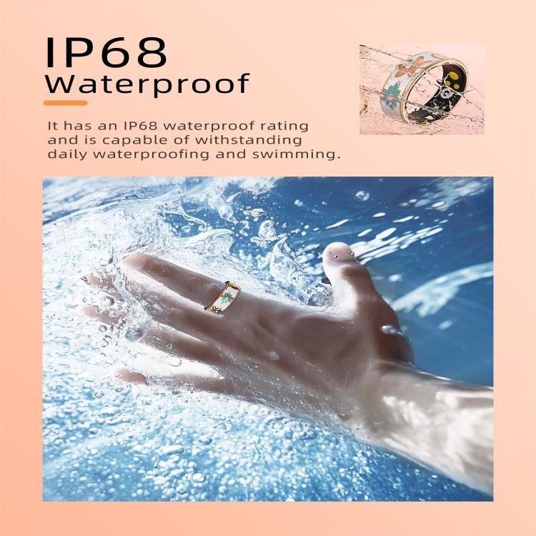 R18 SIZE 11 Smart Ring, Support Heart Rate / Blood Oxygen / Sleep / Care For Faimilies(Rose Gold) - free shipping - PMC TechLife - Order now!