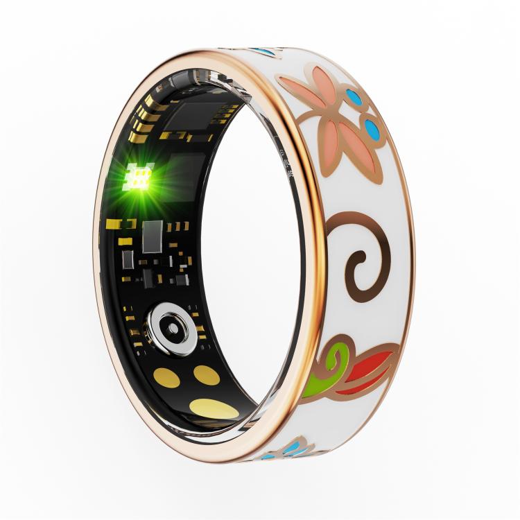 R18 SIZE 13 Smart Ring, Support Heart Rate / Blood Oxygen / Sleep / Care For Faimilies(Rose Gold) - free shipping - PMC TechLife - Order now!