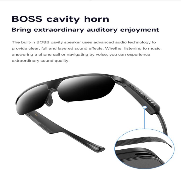 L01 Smart Glasses, Support AI Intelligent Translation / Bluetooth Call / Intelligent Noise Reduction(Pink) - free shipping - PMC TechLife - Order now!